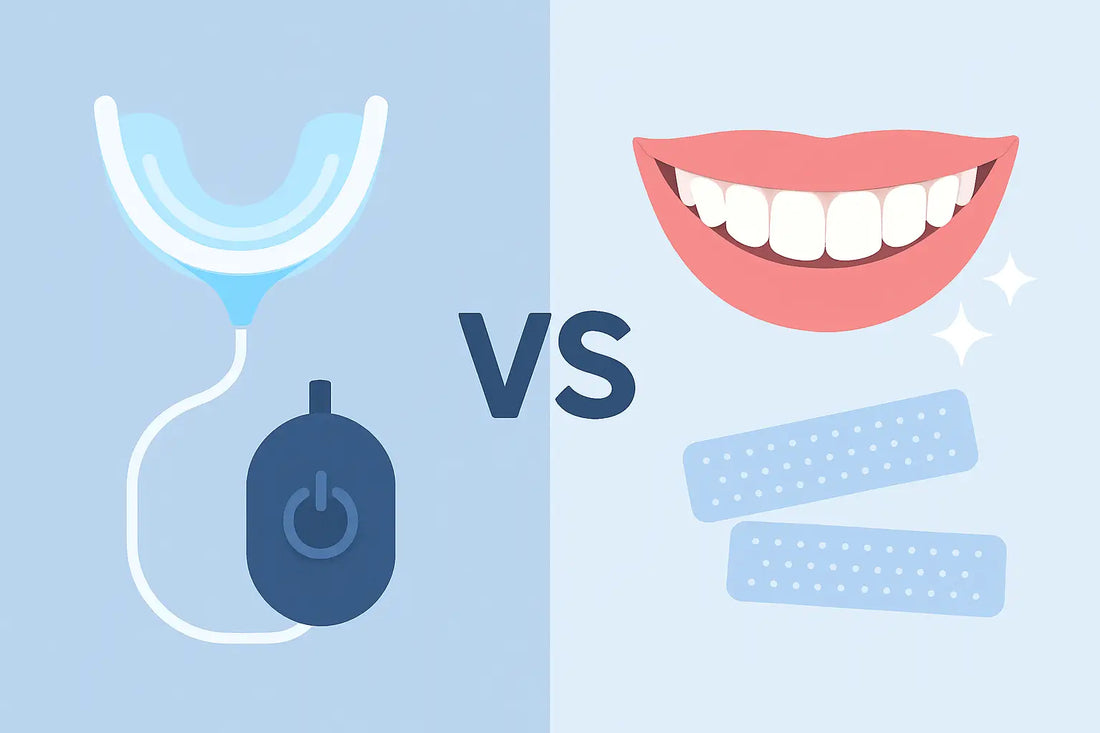 LED Whitening Kit vs Strips: What Works Faster?