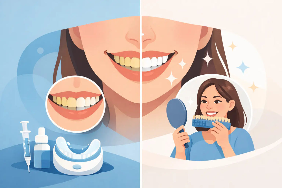 At Home Whitening Before After Results