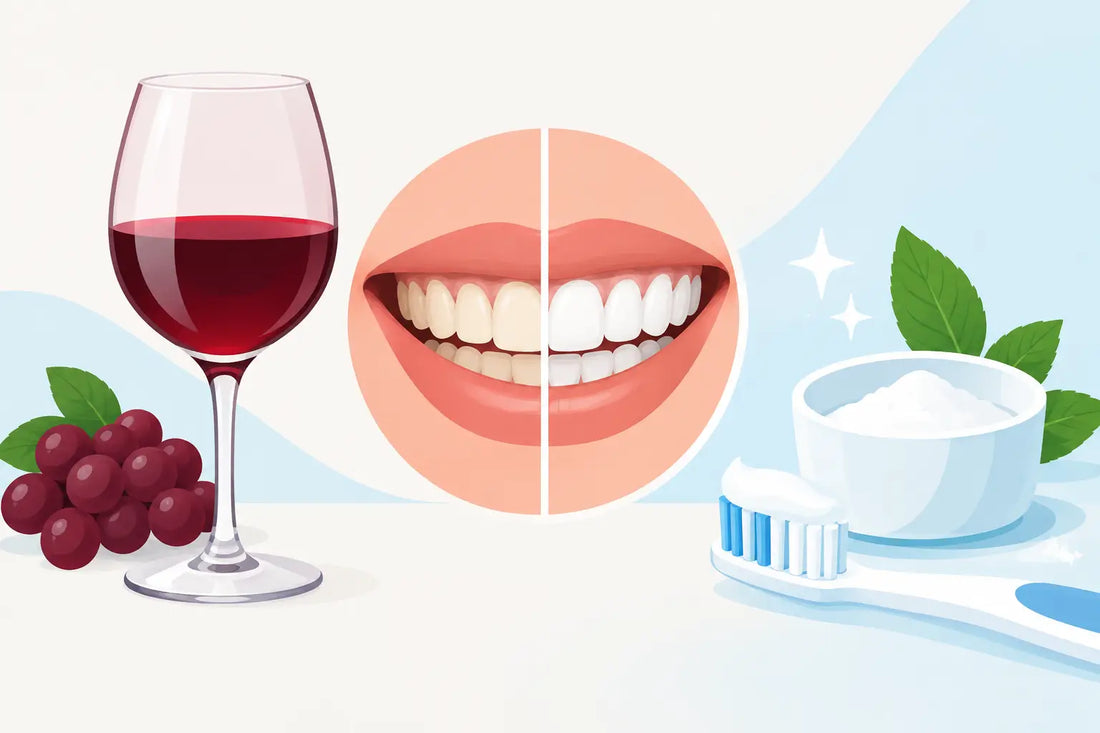 Whitening After Red Wine Stains Teeth That Works