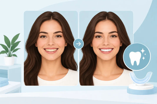 One Session Whitening Results Example That Feels Real