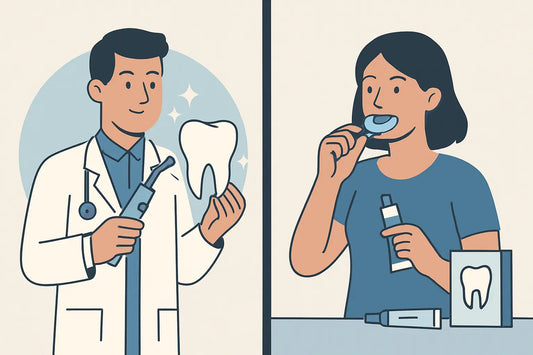 Professional Whitening or At-Home Kit?