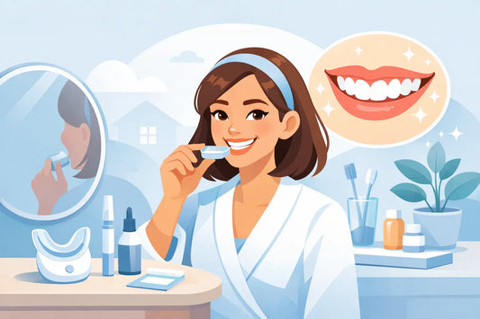 At Home Whitening Guide for a Brighter Smile
