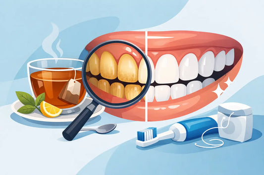 How to Remove Tea Stains From Teeth Safely