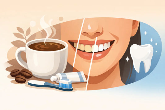 Coffee Drinker Whitening Maintenance Example