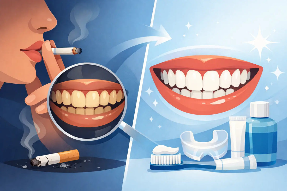 How to Whiten Teeth After Smoking Fast