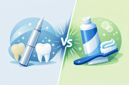 Whitening Pen Versus Toothpaste Compared