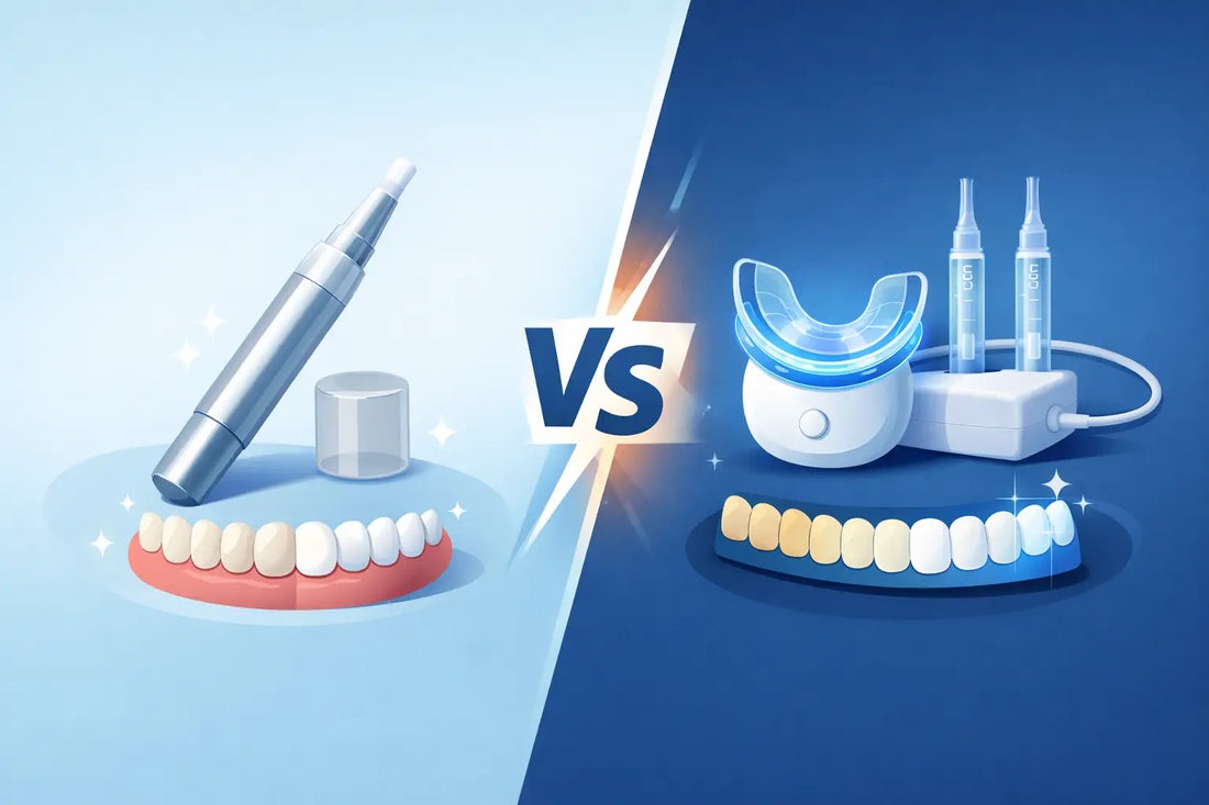 Whitening Pen vs Whitening Kit: Which Wins?