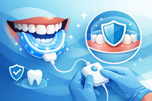 LED Whitening Device Safety for Gums