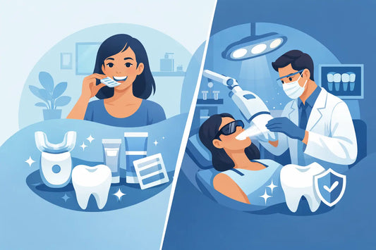 At Home Whitening vs Dentist - Which Is Better?
