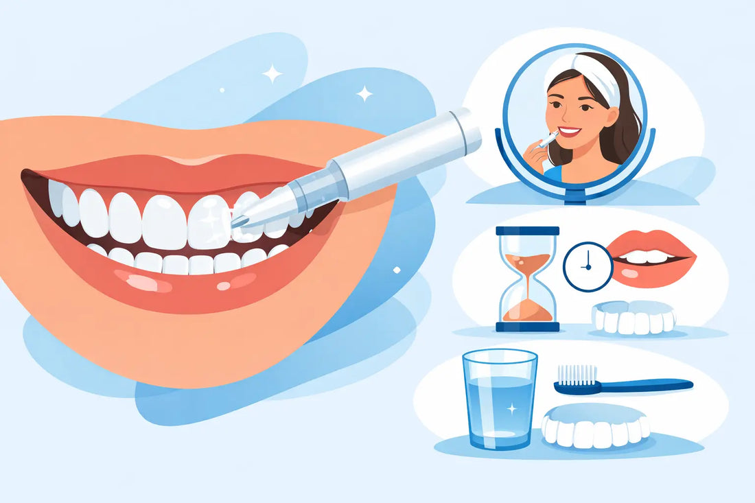 SmileFam Whitening Pen Directions and Tips