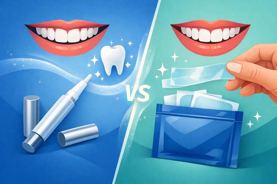 Teeth Whitening Pen vs Strips: Which Wins?
