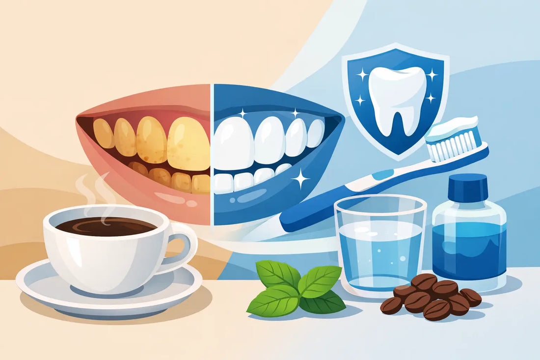 How to Prevent Coffee Stains on Teeth Daily