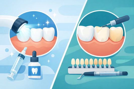 Cosmetic Whitening Versus Dental Bonding Explained