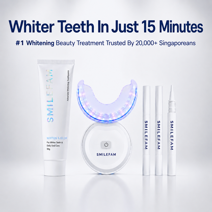 Whiter Teeth, Smile Better & 99.99% Clean in just 15 Minutes