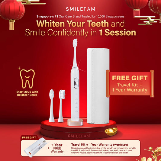 Whitening Electric Toothbrush Bundle